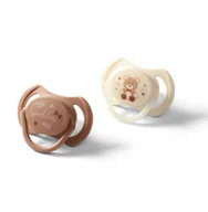Smoczki uspokajające - BABY ONO 1669/01 SMOCZKI SYMETRYCZNE SILIKONOWE 0-6 M - miniaturka - grafika 1
