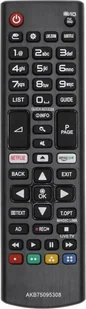 Pilot RTV Yermos PILOT Do TV Telewizora LG UNIWERSALNY Smart NETFLIX Amazon 5308 - Piloty - miniaturka - grafika 1