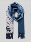 Apaszki i szaliki damskie - Szal z dodatkiem wiskozy model ‘Jacquard’ - miniaturka - grafika 1