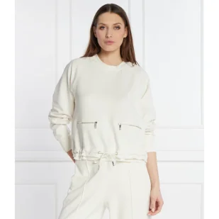 BOSS Bluza Emiesa_BB | Loose fit - Bluzy damskie - miniaturka - grafika 1