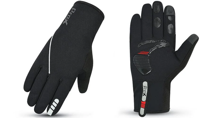 Rękawiczki rowerowe ZIMOWE SOFTSHELL COMFORT XL