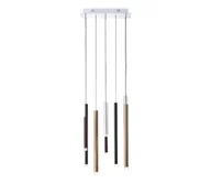 Lampy sufitowe - Brilliant -LED Ściemnialna lampa wisząca na lince CEMBALO LED/32W/230V chrom/czarny/brązowy - miniaturka - grafika 1