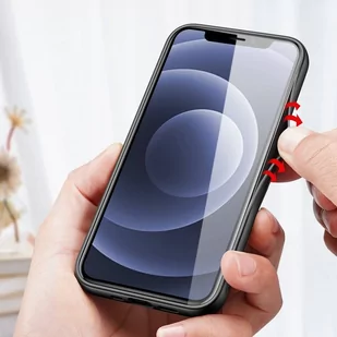 Dux Ducis Fino etui pokrowiec pokryty nylonowym materiałem iPhone 13 mini zielony - Etui i futerały do telefonów - miniaturka - grafika 8