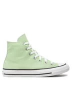 Trampki męskie - Converse Trampki Chuck Taylor All Star Hi A08582C Zielony - miniaturka - grafika 1