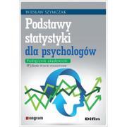 Matematyka - Podstawy statystyki dla psychologów. Podręcznik akademicki - dostępny od ręki, natychmiastowa wysyłka - miniaturka - grafika 1