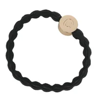 Ozdoby do włosów - By Eloise London Letter Charms Gold C Gumka do włosów 1 szt Odcień Black - miniaturka - grafika 1