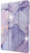 Etui do tabletów - Etui zamykane do iPad Pro 11 5-gen 2024, Marmurkowe, Obudowa, Pokrowiec - miniaturka - grafika 1