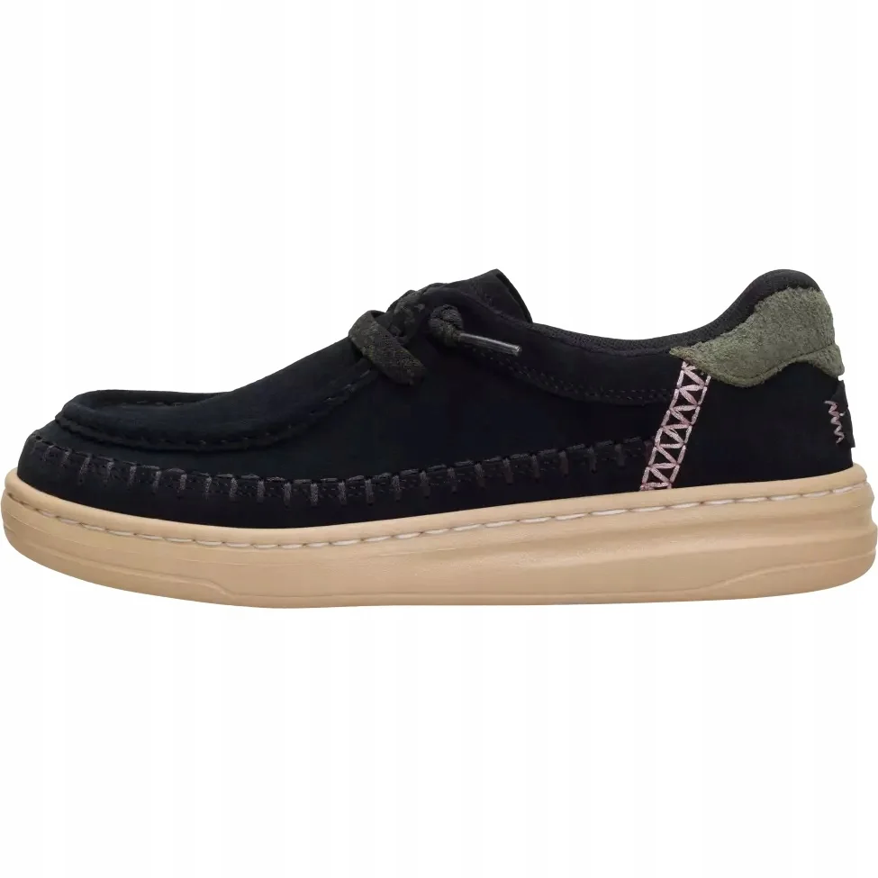 HeyDude Damskie Buty Mokasyny Wsuwane Zamszowe Harper Moc Suede 41