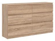 Komody - Komoda Remi Rm03 137X84X35 Cm Dąb Sonoma - miniaturka - grafika 1