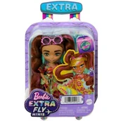Lalki dla dziewczynek - Lalka Barbie Extra Fly Minis Plażowa HPB18 - miniaturka - grafika 1