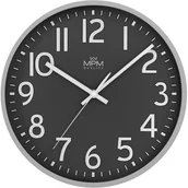 Zegary - Zegar ścienny MPM E01.4505.9290 29 cm szary cichy . - miniaturka - grafika 1