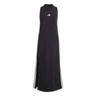 Sukienki - Damska Sukienka ADIDAS W 3S SJ DRE JE1208 – Czarny - miniaturka - grafika 1