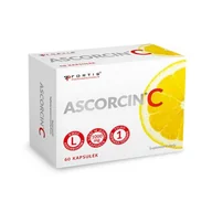 Witaminy i minerały - Ascorcin C 1000 mg, 60kaps. - miniaturka - grafika 1