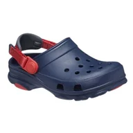 Buty dla chłopców - Kapcie dziecięce Crocs Classic All-Terrain Clog Navy Rozmiar butów (UE): 33-34 / Kolor: ciemnoniebieski - miniaturka - grafika 1
