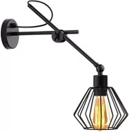 Lampy ścienne - REGULOWANY KINKIET DO CZYTANIA W STYLU INDUSTRIALNYM MIA LOFT - miniaturka - grafika 1