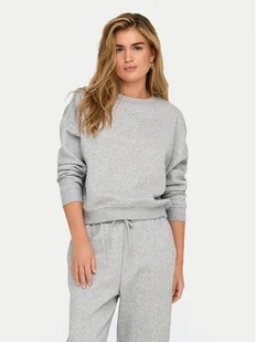 ONLY Bluza 15243380 Szary Loose Fit - Bluzy damskie - miniaturka - grafika 1