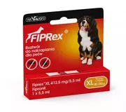 Artykuły przeciw pasożytom - Vet-Agro Fiprex XL - preparat spot-on na pchły, kleszcze i wszy dla psów o wadze od 40 do 55 kg - miniaturka - grafika 1