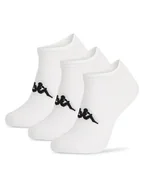 Skarpetki damskie - Kappa Skarpety niskie Z4441 AW24 (3-PACK) Biały - miniaturka - grafika 1