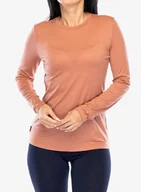 Bluzki damskie - Bluzka damska z długim rękawem Icebreaker Merino 150 Tech Lite LS Tee - cedar wood - miniaturka - grafika 1