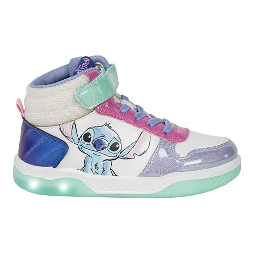 CERDÁ LIFE'S LITTLE MOMENTS Sportowa podeszwa PVC ze Stitch Light, Buty dziecięce, biała, 28 EU