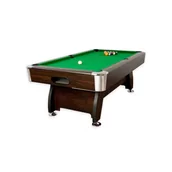 Stoły bilardowe i akcesoria - STÓŁ BILARDOWY 8ft WINNER BRĄZOWY VITA RATY! - miniaturka - grafika 1