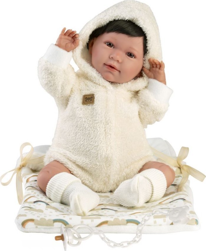 Llorens Llorens 17410 Lalka bobas Mimi 42 cm w śpiworku