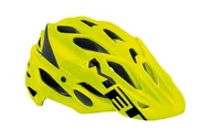 Kaski rowerowe - MET, Kask rowerowy, Parabellum HES, żółty, rozmiar M - miniaturka - grafika 1