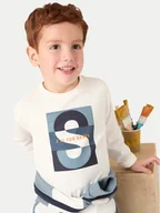 Bluzki damskie - Mayoral Bluzka 4051 Écru Regular Fit - miniaturka - grafika 1