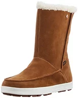 Śniegowce damskie - Jack Wolfskin Auckland Wt Texapore Boot H W damskie buty zimowe, Desert Brown White - 39 EU - miniaturka - grafika 1