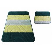 Dywaniki łazienkowe - Komplet zielonych dywaników łazienkowych - Vices - miniaturka - grafika 1