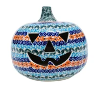Halloween - Ceramiczna dynia duża Ceramika Bolesławiec - miniaturka - grafika 1