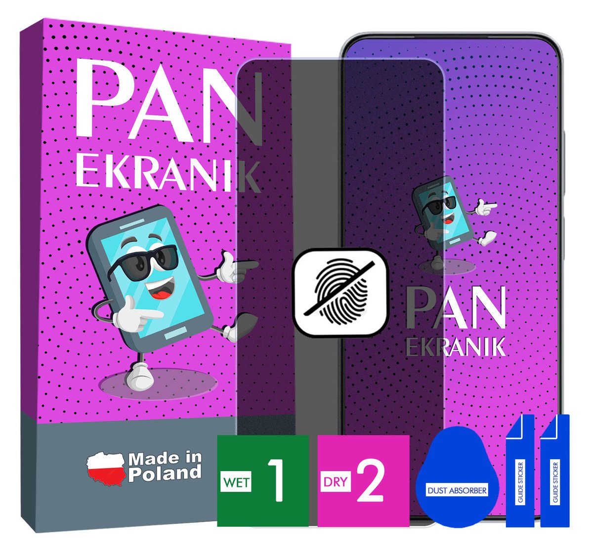 FOLIA 5D PRYWATYZUJĄCA MATOWA DO XIAOMI REDMI 10 5G CAŁY EKRAN ORYGINALNA