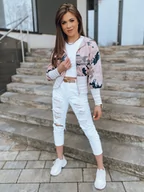 Kurtki damskie - Kurtka damska przejściowa MORIS różowa Dstreet TY2815-L - miniaturka - grafika 1