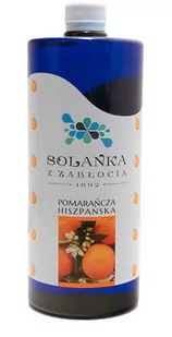 Solanka inhalacyjna - pomarańcza hiszpańska 1000 ml Solanka z naturalnym olejem pomarańczowym do inhalacji i kąpieli terapeutycznych - Inhalatory i akcesoria - miniaturka - grafika 1