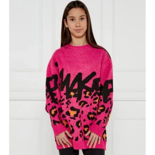 Pinko UP Sweter Regular Fit - Swetry dla dziewczynek - miniaturka - grafika 1