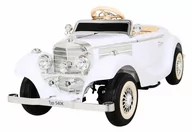Pojazdy elektryczne dla dzieci - NoName Pojazd Mercedes Benz Retro Typ 540A Biały PA.A200.BIA - miniaturka - grafika 1