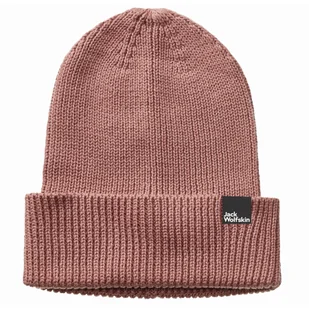 Czapka zimowa Jack Wolfskin ESSENTIAL BEANIE afterglow - ONE SIZE - Czapki męskie - miniaturka - grafika 1