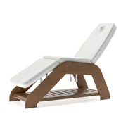 Meble kosmetyczne - LIVIA RELAX Leżanka zabiegowa Rodzaj obicia: Skaj Exclusive - miniaturka - grafika 1