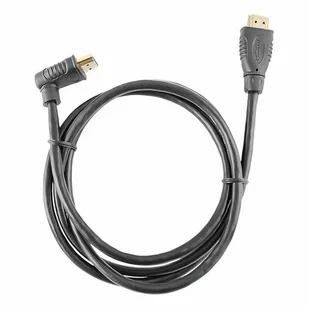 Qoltec Kabel HDMI AM/AM (kątowa) 1,3m 52307 - Kable - miniaturka - grafika 1