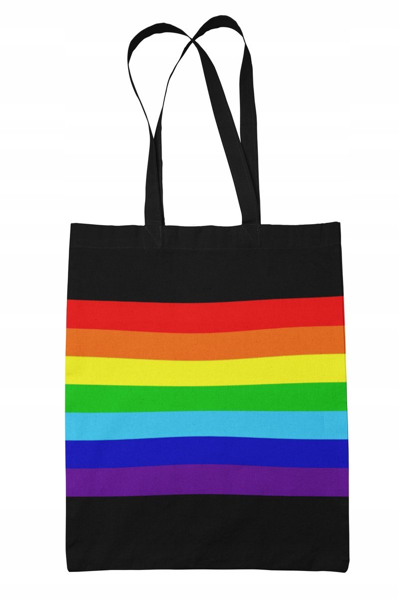 Torba Shopper-Materiałowa-Na Ramie-Lgbt Pride-