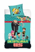 Pościel dla dzieci - Pościel bawełniana licencyjna Minionki 160x200 - miniaturka - grafika 1