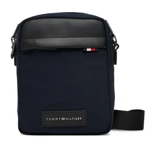 Saszetka Tommy Hilfiger Th Nylon Mini Reporter AM0AM13618 Granatowy - Torby męskie - miniaturka - grafika 1