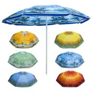 Parasole ogrodowe - Daily International Home Parasol plażowy śr.180cm mix kolorów/DI2845 DH-DI2845 - miniaturka - grafika 1