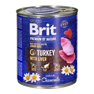 Mokra karma dla psów - Premium By Nature Turkey&Liver dla psów 800g - miniaturka - grafika 1
