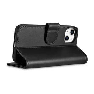 iCarer Wallet Case 2in1 etui iPhone 14 skórzany pokrowiec z klapką Anti-RFID czarny (WMI14220725-BK) - Etui i futerały do telefonów - miniaturka - grafika 7