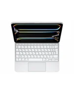 Akcesoria do tabletów i e-booków - APPLE Magic Keyboard for iPad Pro 11inch M4 - Russian - White MWR03RS/A - miniaturka - grafika 1