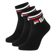 Skarpetki męskie - Skarpety Fila F9398-AW24 (3-pack) Czarny - miniaturka - grafika 1
