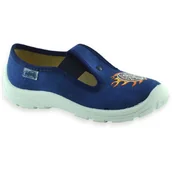 Buty dla chłopców - Kapcie do przedszkola dla chłopca Zdrowa Stopa Befado 975X200 Danny - miniaturka - grafika 1