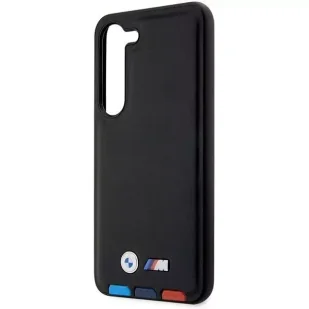 Etui BBMW do Samsung Galaxy S23+ Plus Leather Stamp Tricolor czarny - Etui i futerały do telefonów - miniaturka - grafika 6