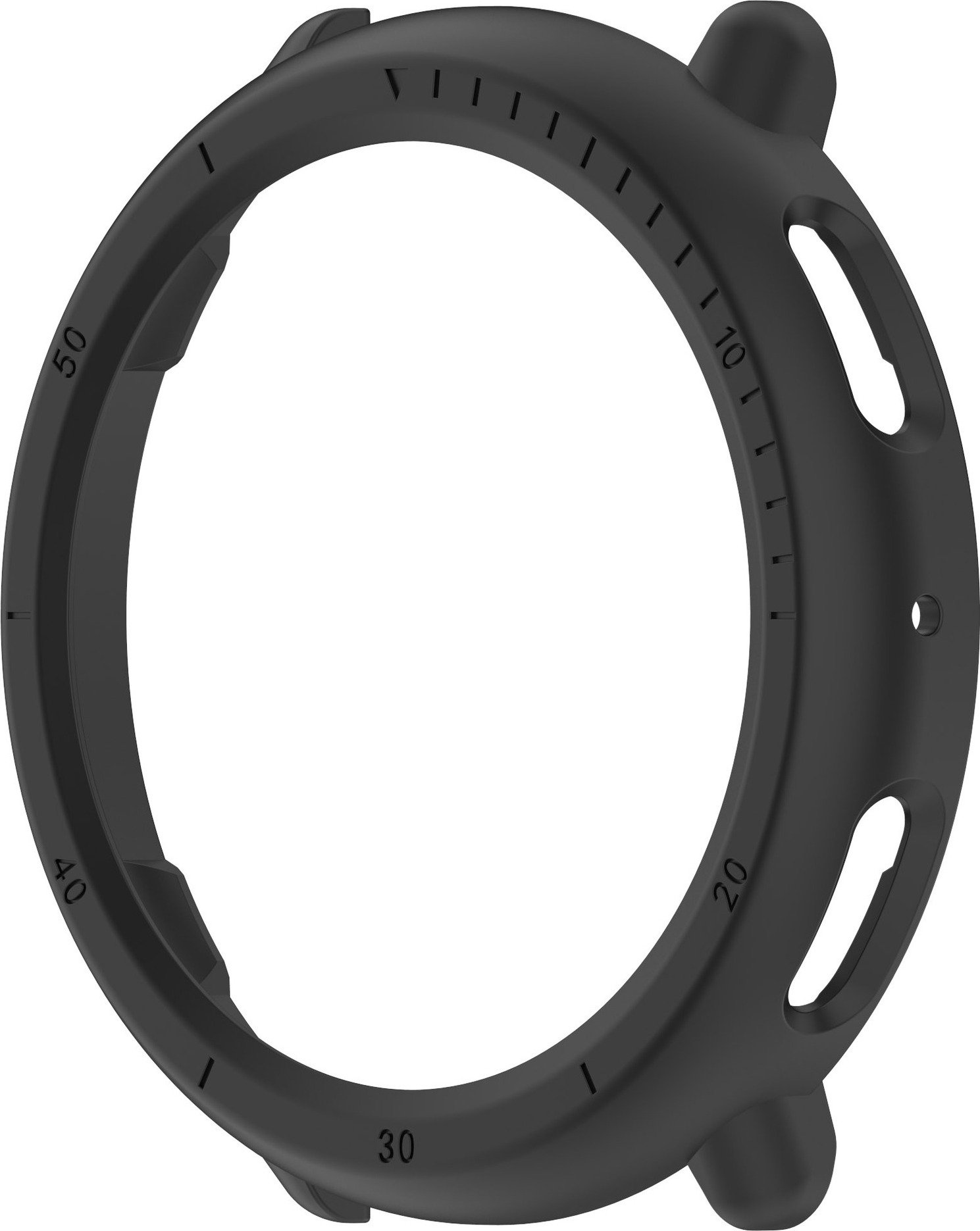 INF Półotwarte etui z poliwęglanu do Amazfit Active2 Czarny